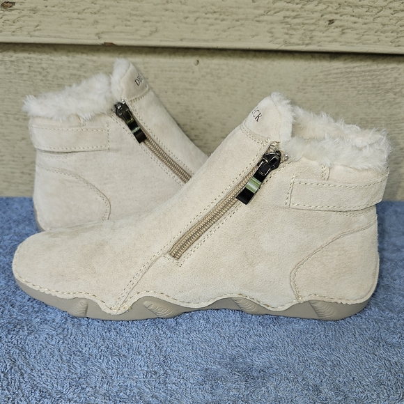 Dbeck Climatelight Women's Waterproof Suede Fleece Winter Snow Boots Size 39/8.5 - Picture 6 of 8